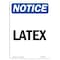 Signmission OSHA Notice, 7" Height, Latex Sign, 7" X 5", Portrait OS-NS-D-57-V-13970 - alternate 1